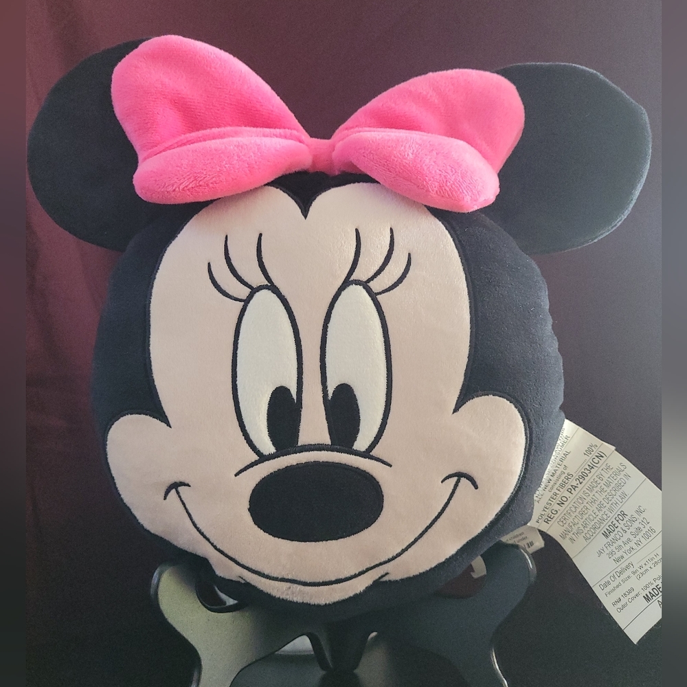 Disney's Minnie Mouse Plush Pillow Small